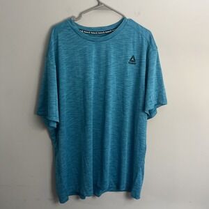 Reebok Mens Tshirt Size 3XL Blue Short Sleeve